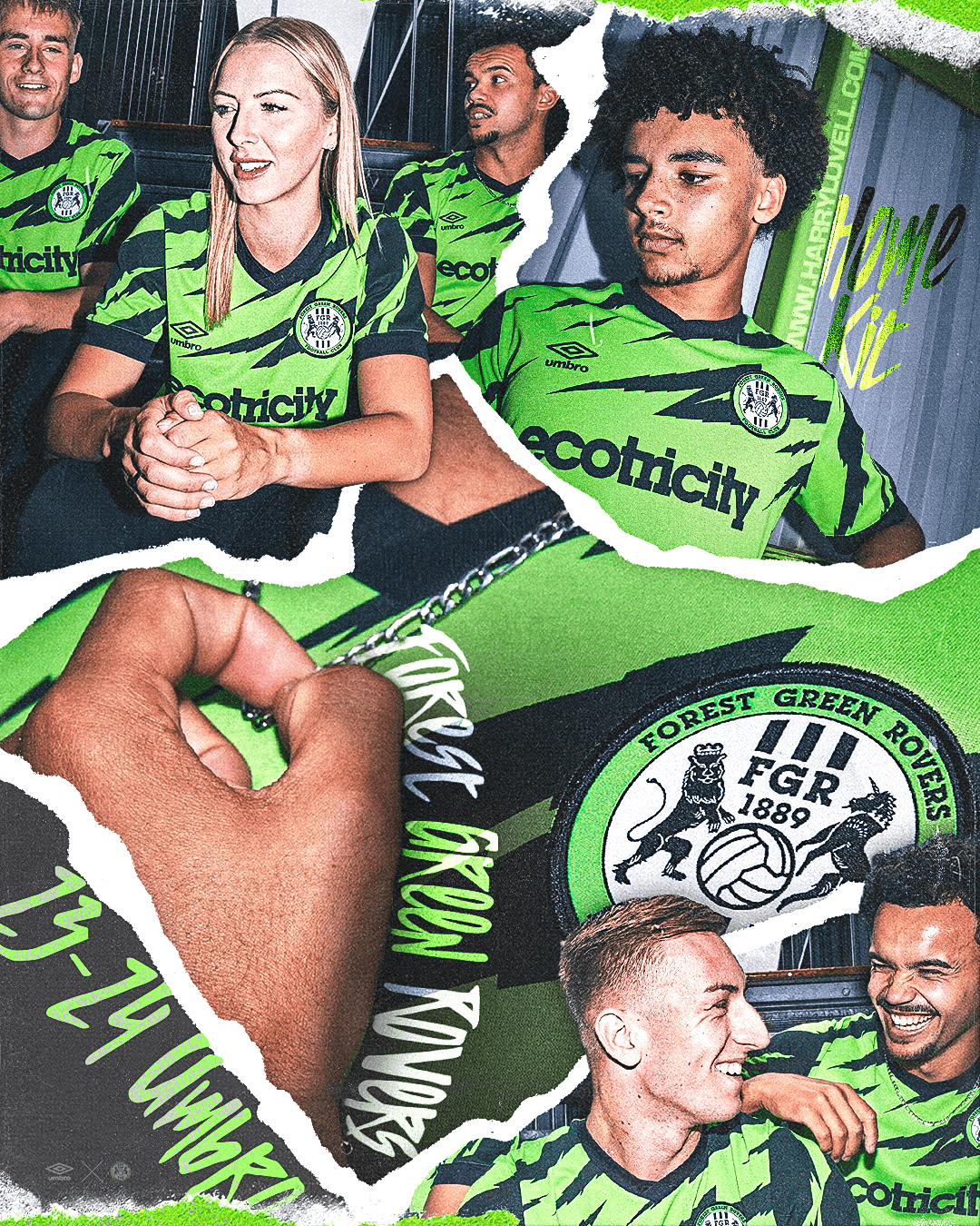 Forest Green Rovers F.C. 23/24 Kit Release - Gallery image 4