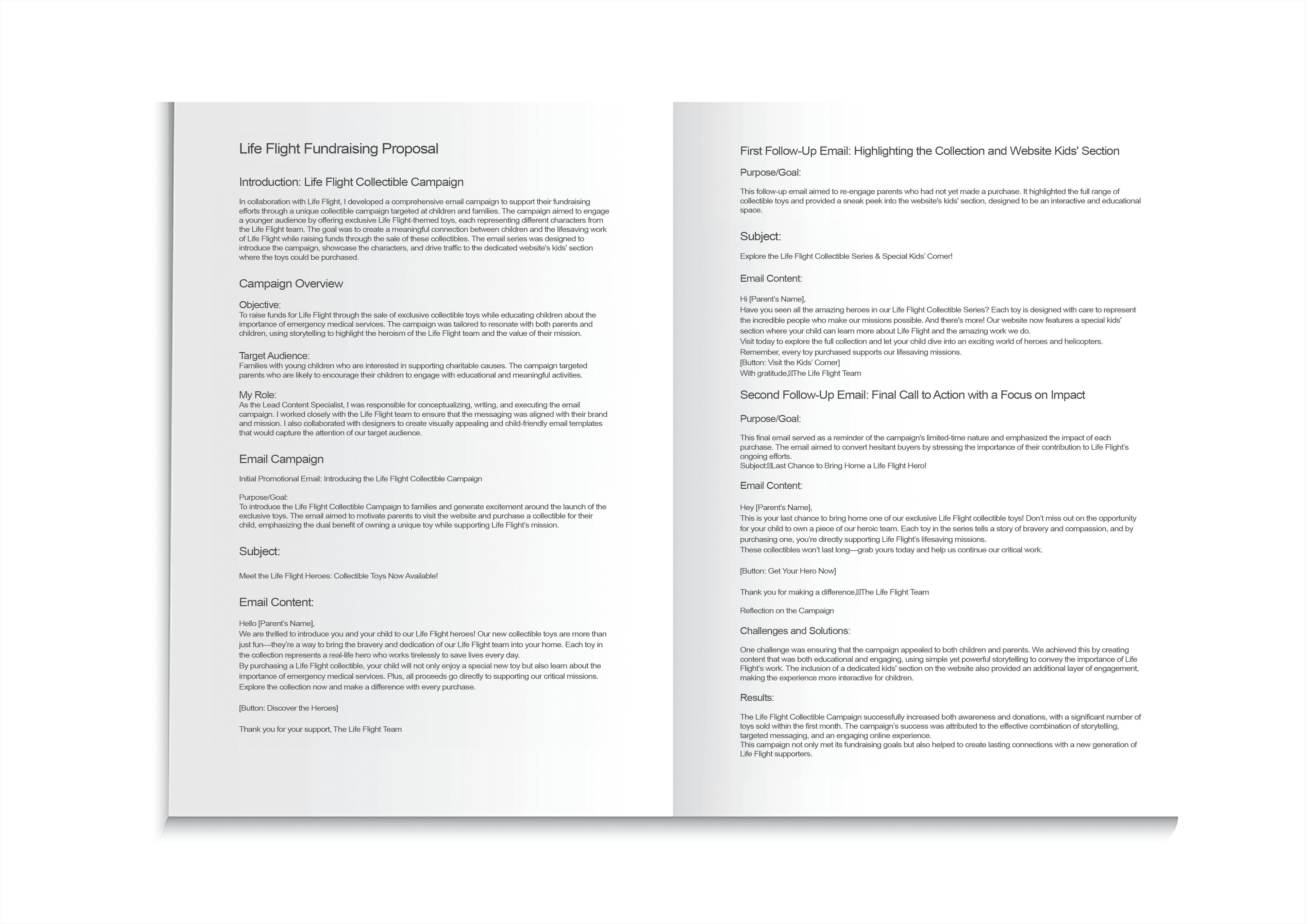 Life Flight Fundraising Strategy Proposal - Gallery image 3